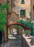 ***Italy - Print - Tuscan Archway - 40x30 canvas print available $1140- paper print $75